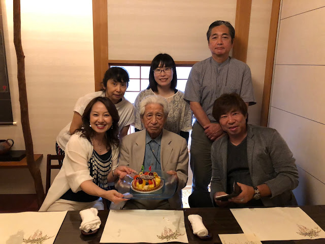 淺香時夫さん、９４歳おめでとうございます