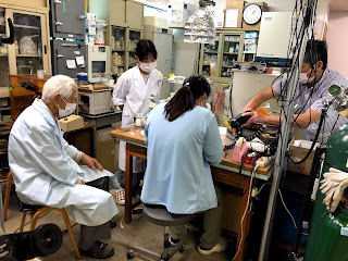 学術顧問淺香時夫さん、出社して陣頭指揮などなど！！0608-0609