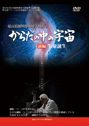 博物ふぇす　理科教材DVD「からだの中の宇宙」前後編　直販　博物ふぇす価格で提供します
