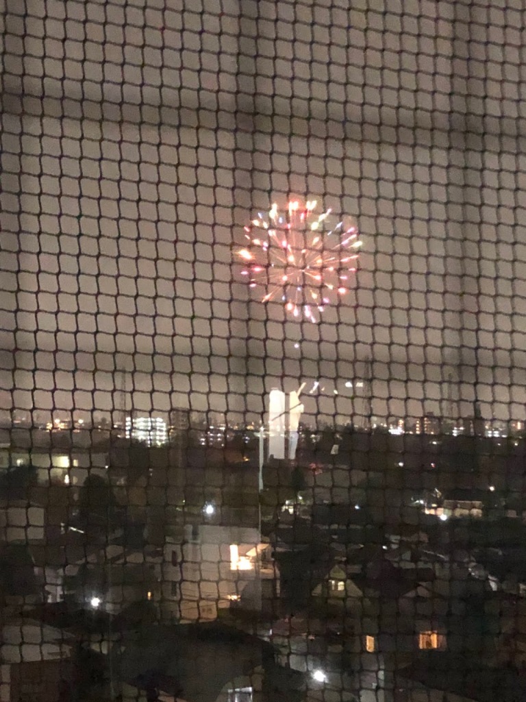 練馬駐屯地の花火1207