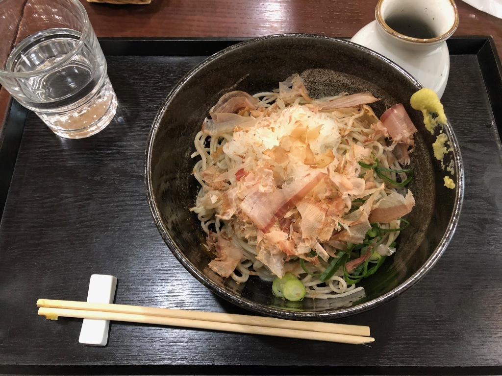 0331京都からの滋賀草津でお蕎麦