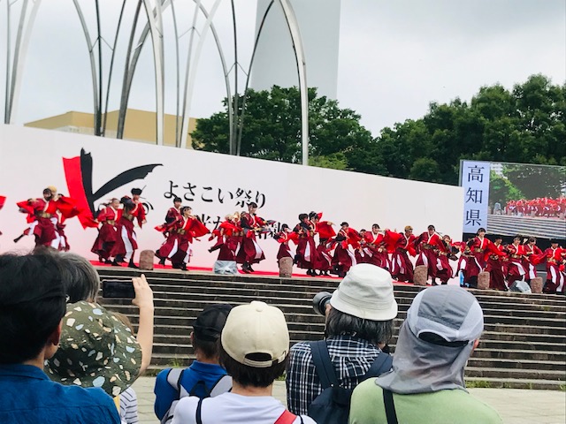 光が丘公園の”よさこい祭り”に行って来ました！