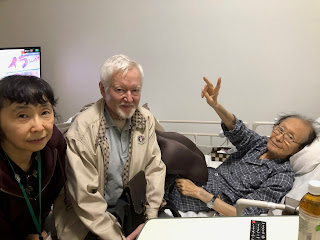 1109　小林武史さんのお見舞いに。早い回復をお祈りします。