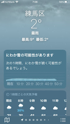 初雪？お見舞い申し上げます