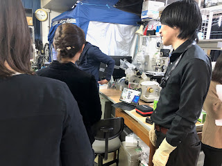 WEBページの取材班が来社されました
